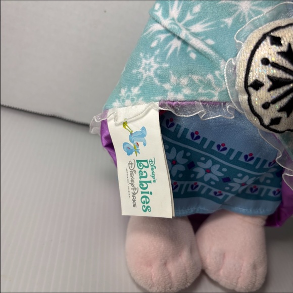Disney Parks Babies Plush in a Blanket Pouch Theme Parks Baby Elsa Frozen 12" - Picture 7 of 11